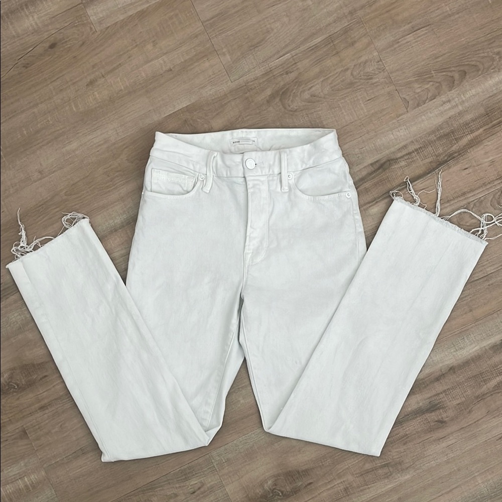 Good American Straight Leg Jeans